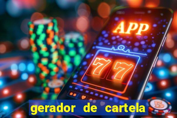 gerador de cartela de bingo